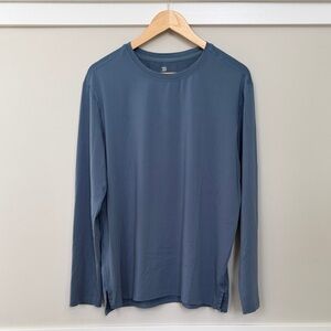 All in Motion Men's Slate Long Sleeve Tee